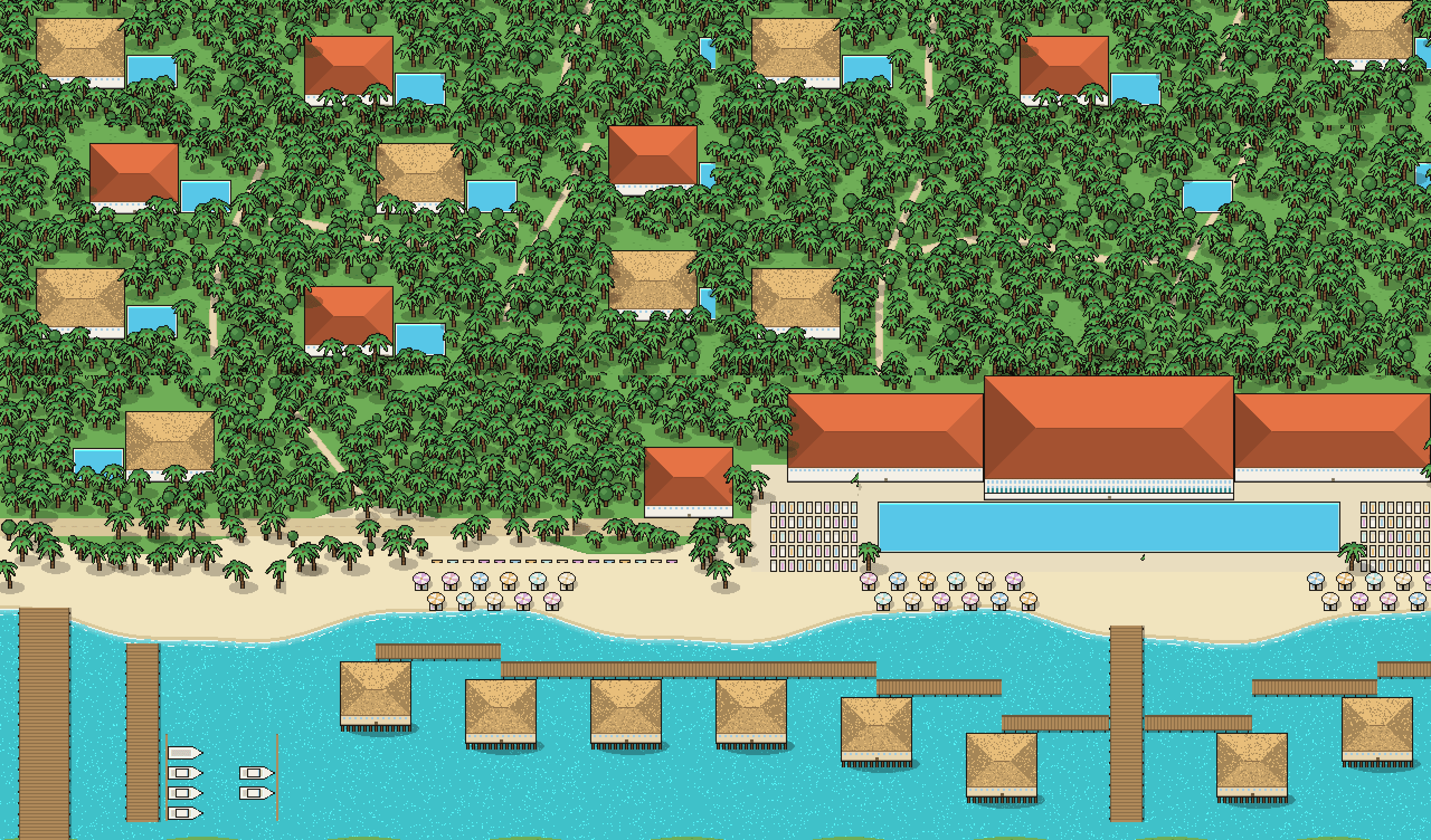 Isla Sombra from above